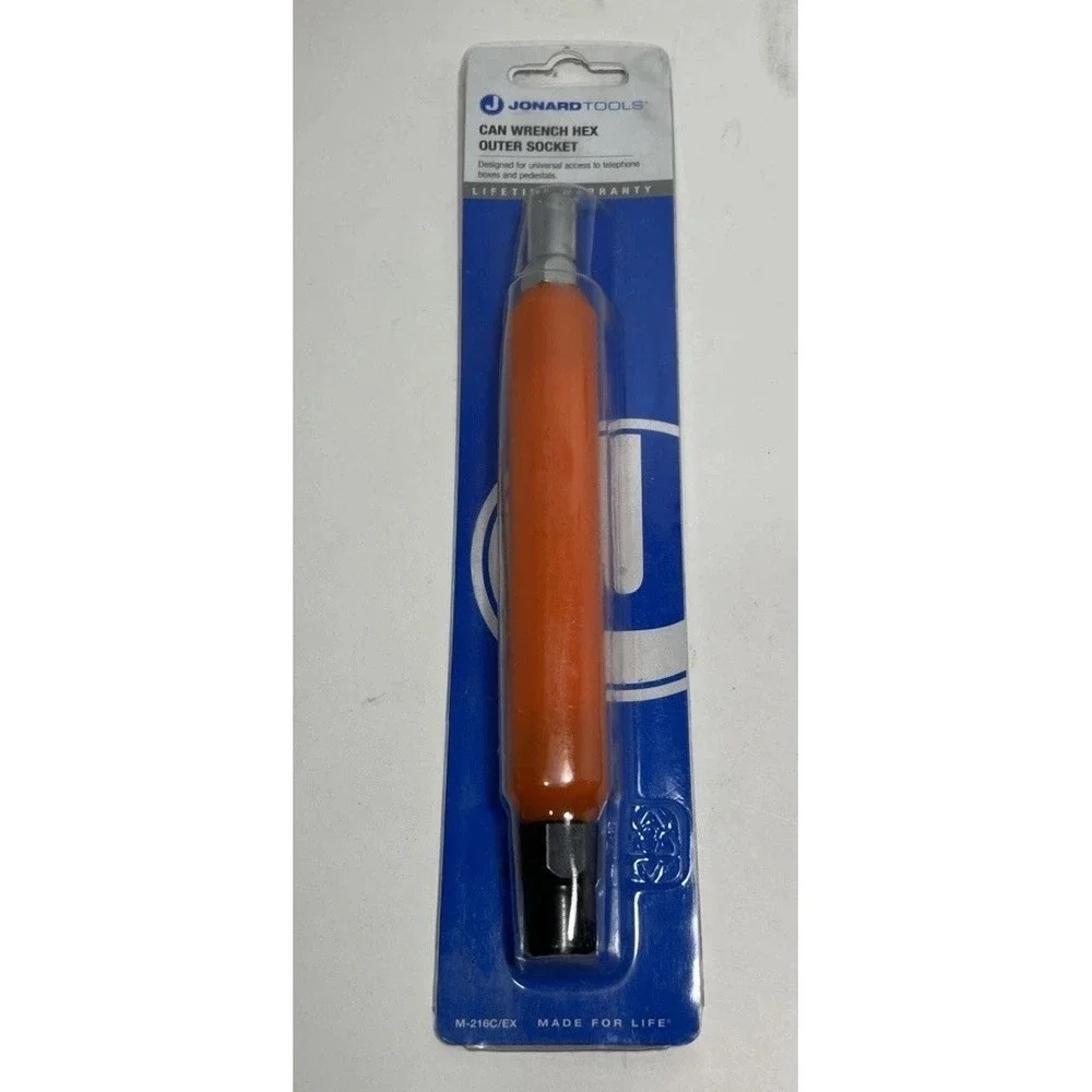 Jonard Tools M-216C/Ex Can Wrench Hex Outer Socket